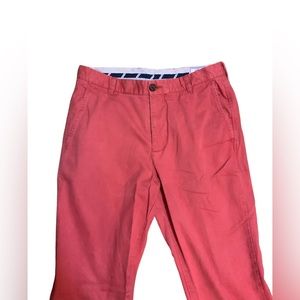 Southern Tide 32W X 32L Skipjack Classic Fit Light Red Pants Great Condition